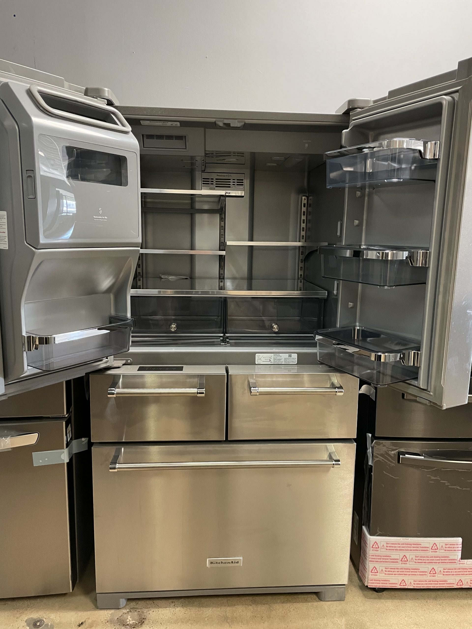 KitchenAid – 25.8 Cu. Ft. 5-Door French Door Refrigerator – Stainless