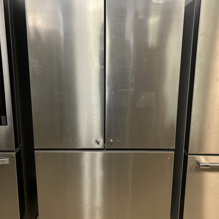 Viking - 3 Series 22.1 Cu. Ft. French Door Counter-Depth Refrigerator - Stainless steel