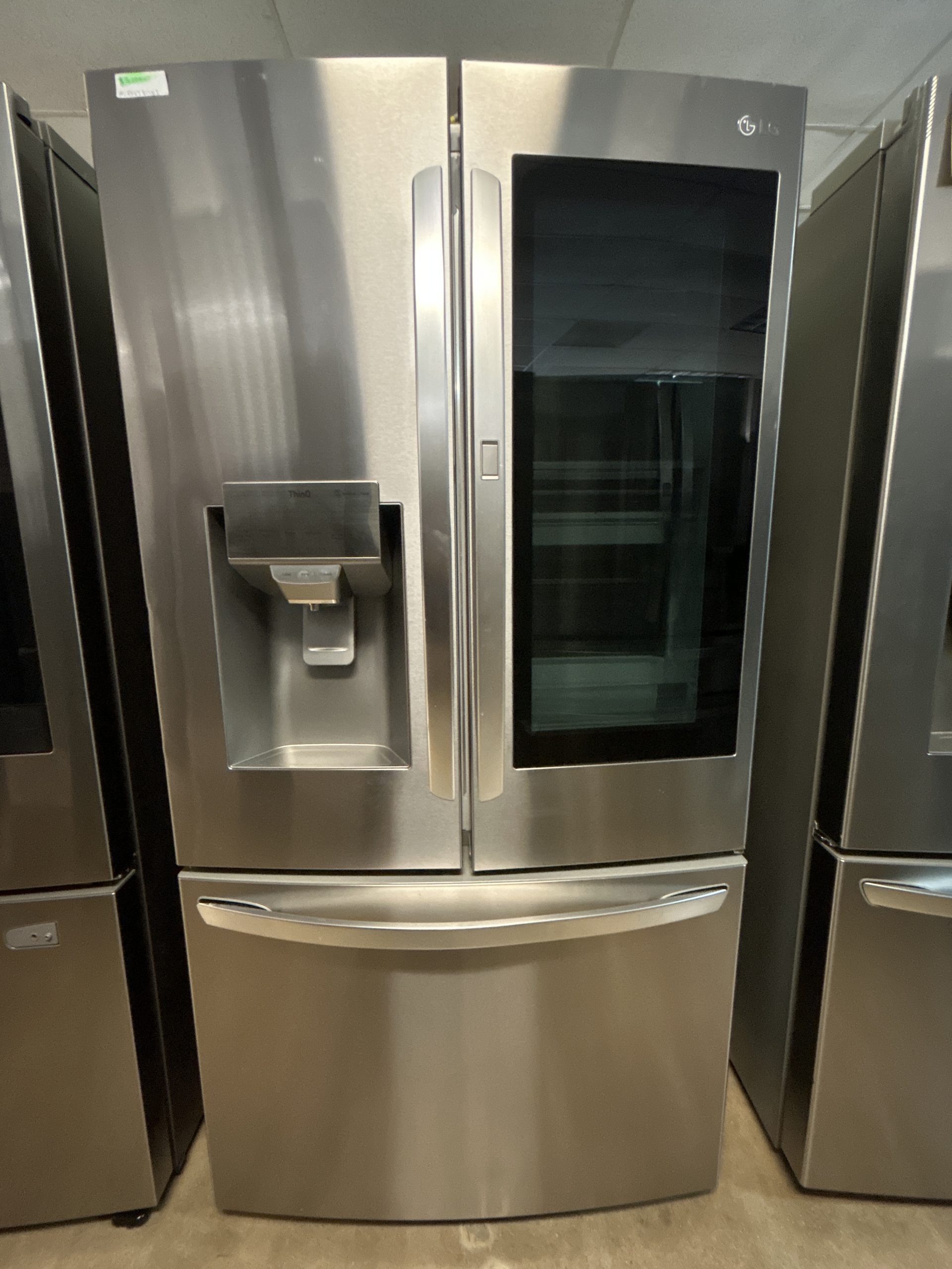 LG Craft Ice InstaView 29.7-cu ft Smart French Door Refrigerator