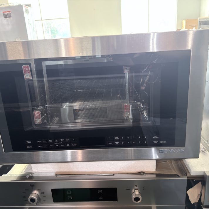 JennAir*1.9 Cu. Ft. Convection Over-the-Range Microwave with Sensor Cooking - Stainless steel