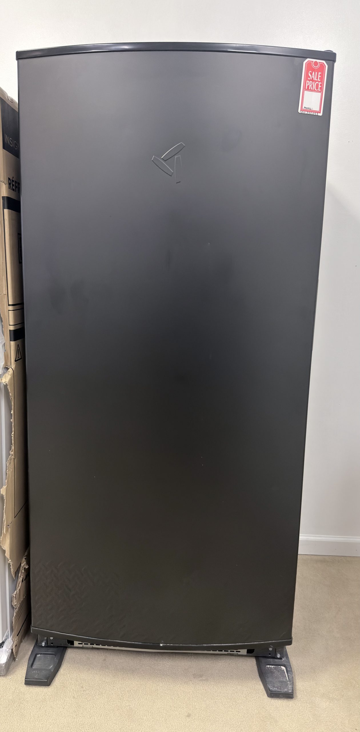 Gladiator* 17.8 cu. ft. Upright Rolling Garage Freezer in Black