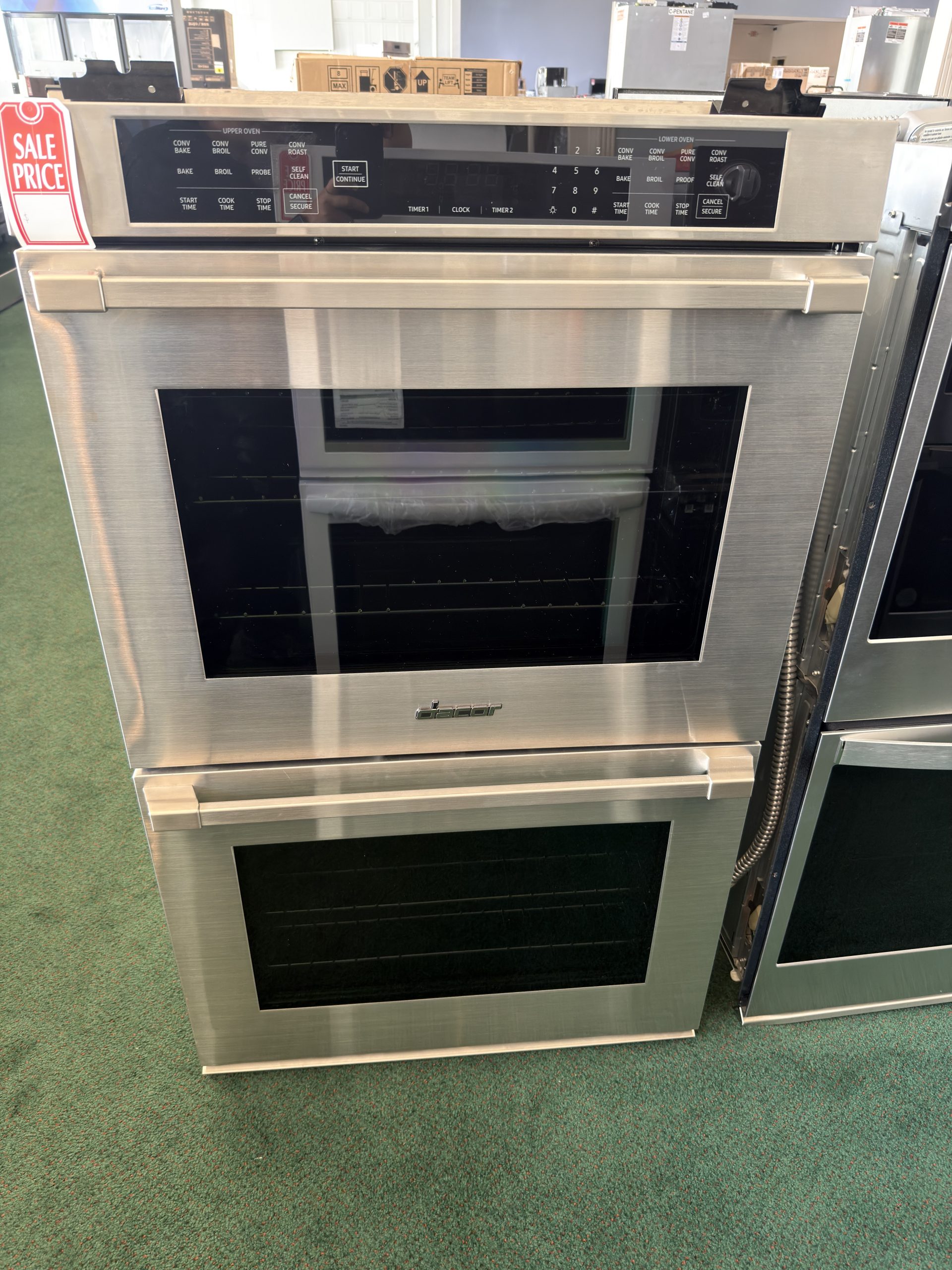 Dacor* Professional 30" Built-In Double Electric Convention Wall Oven with Soft Shut Hinges - Stainless Steel