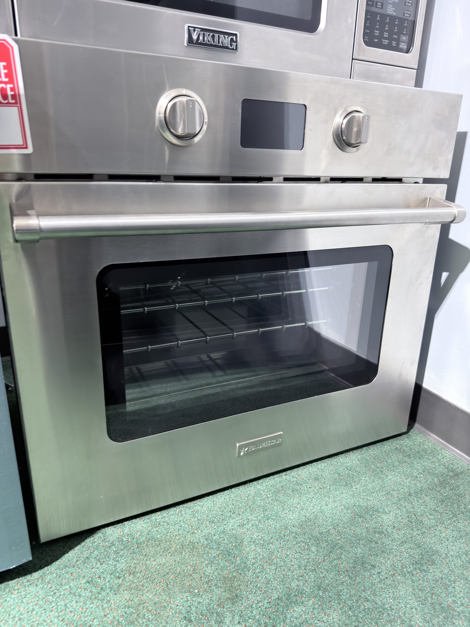 BlueStar* 30" Single Electric Wall Oven Stainless Steel