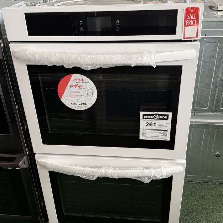 Frigidaire 30" Double Electric Wall Oven White