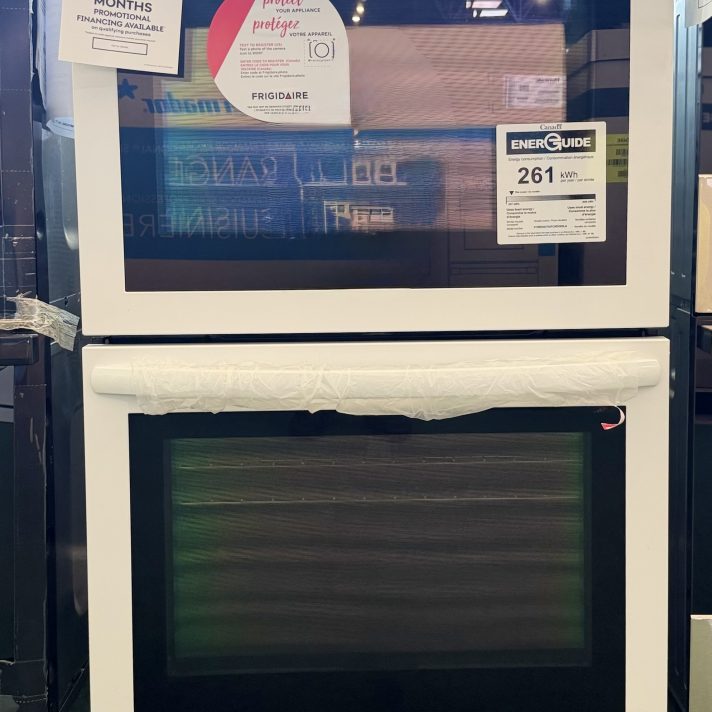 Frigidaire 30" Double Electric Wall Oven White