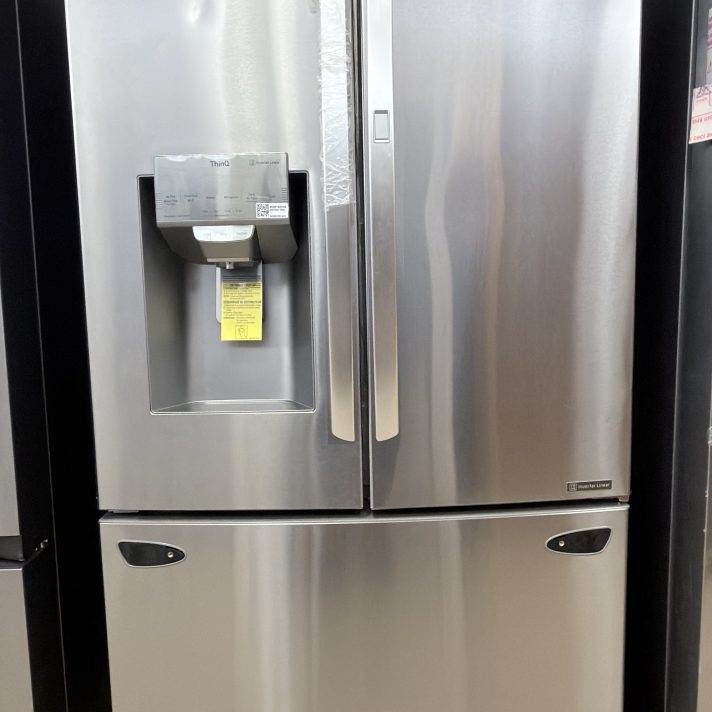 LG* 36 Inch PrintProof French Door Smart Refrigerator Door-In-Door- Stainless Steel