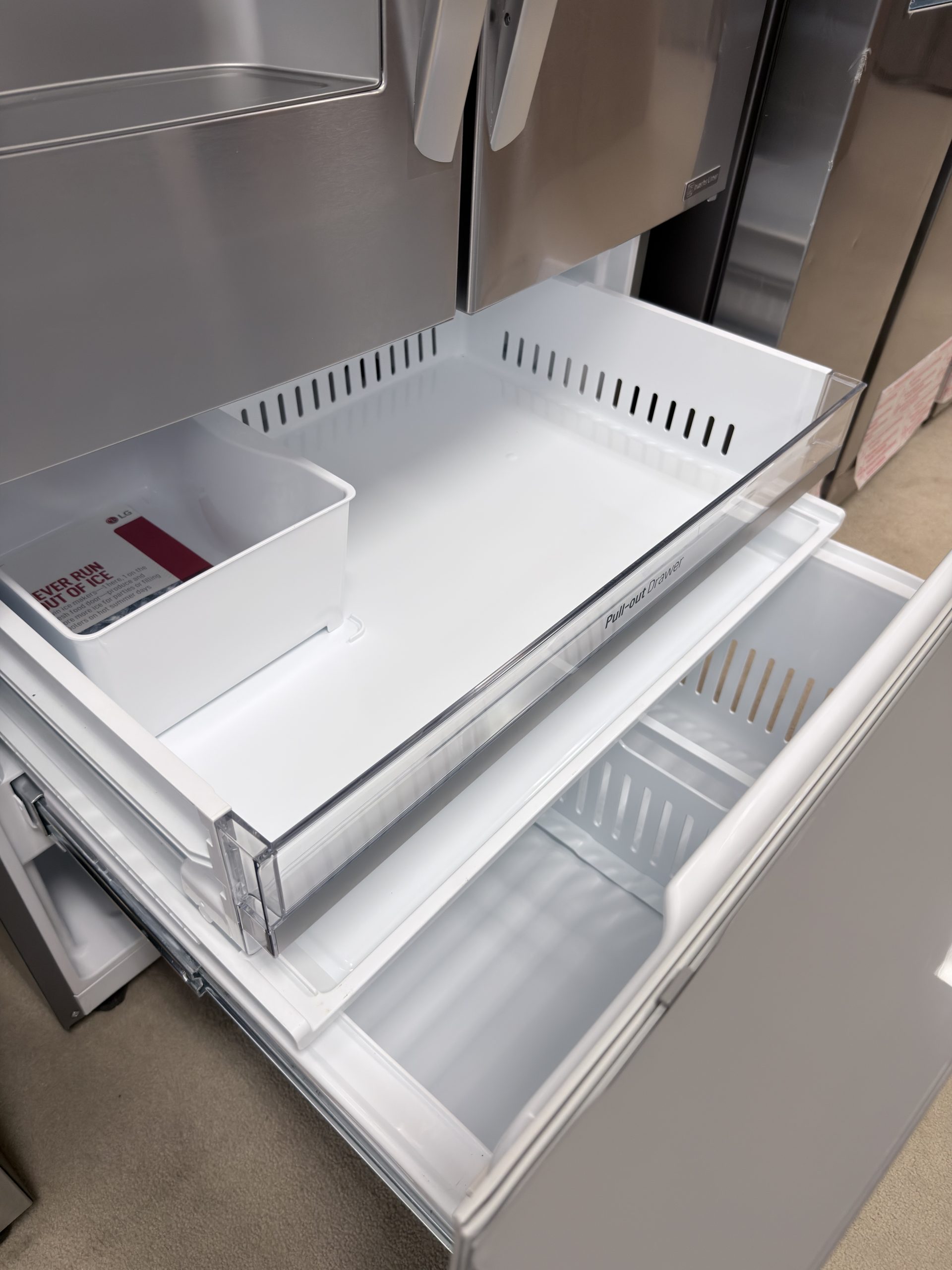 LG* 36 Inch PrintProof French Door Smart Refrigerator Door-In-Door- Stainless Steel - Image 5