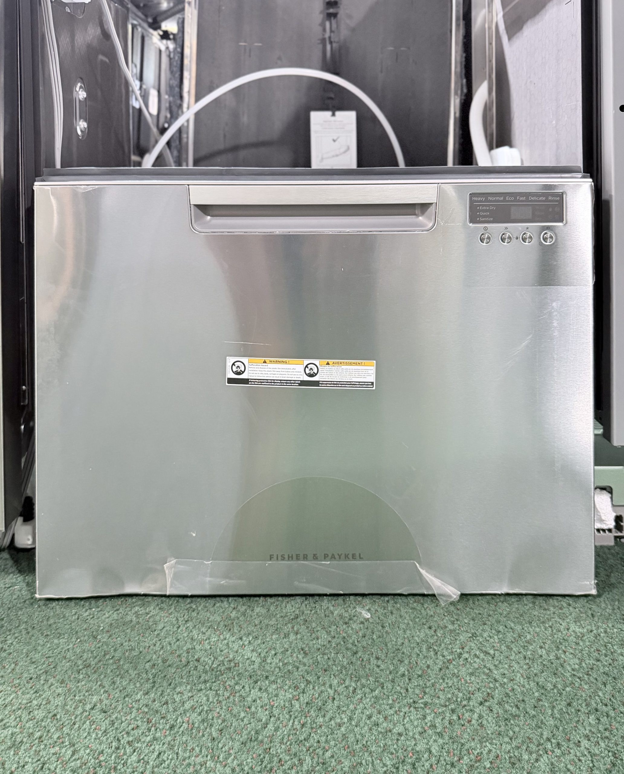 Fisher & Paykel* DishDrawer ADA Series 7 24" Stainless Steel Tall Integrated Single DishDrawer Dishwasher
