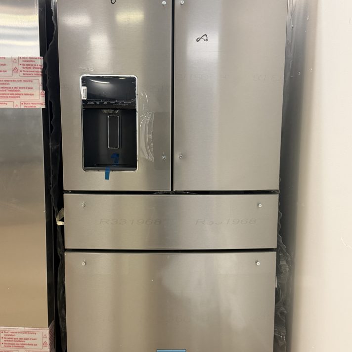 KitchenAid - 26 cu. ft. French Door Refrigerator with Ice and Water Dispenser - Stainless Steel