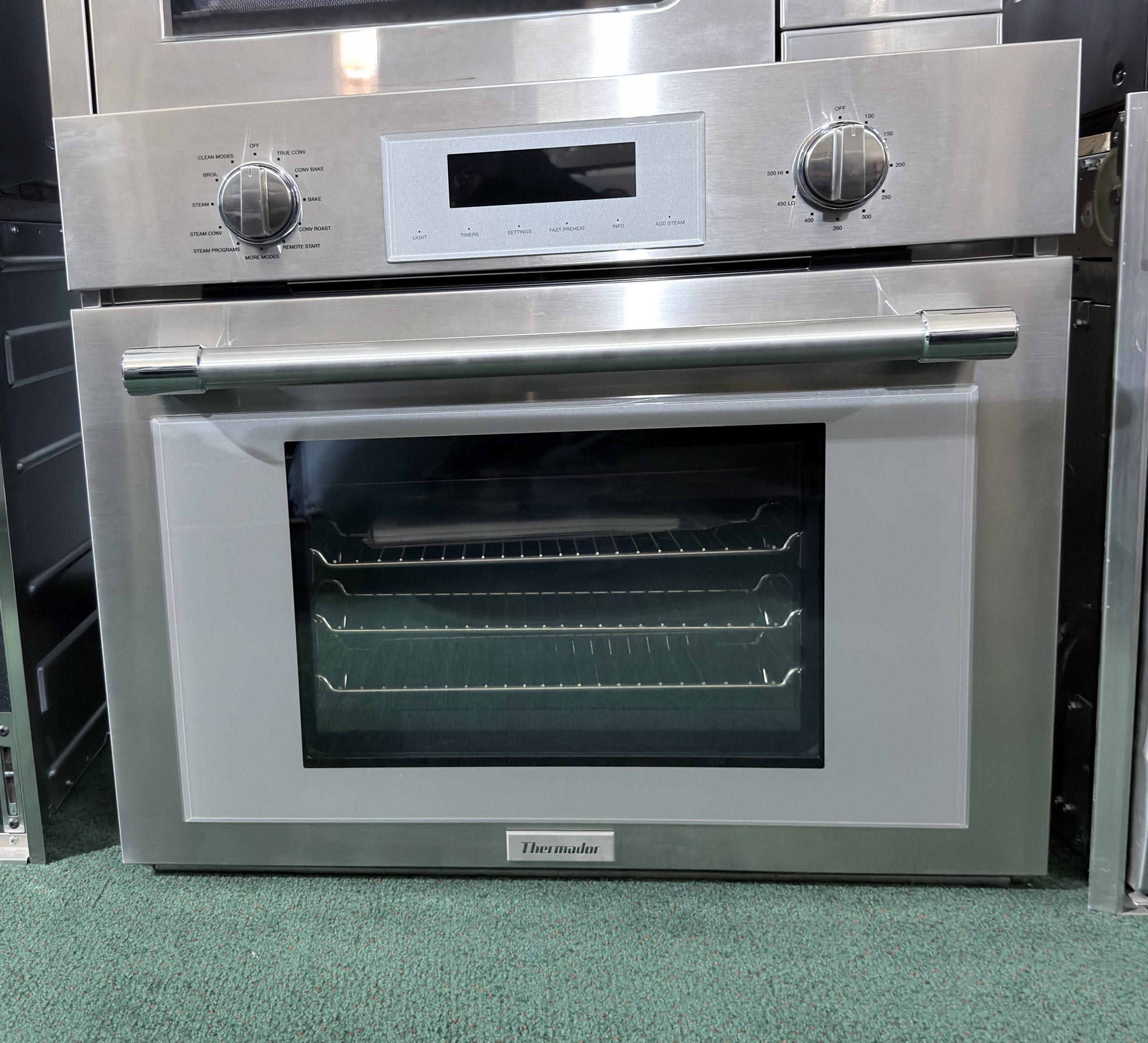 Thermador* Professional Series 30" Built-In Single Electric Steam Convection Wall Oven with Wifi - Stainless Steel