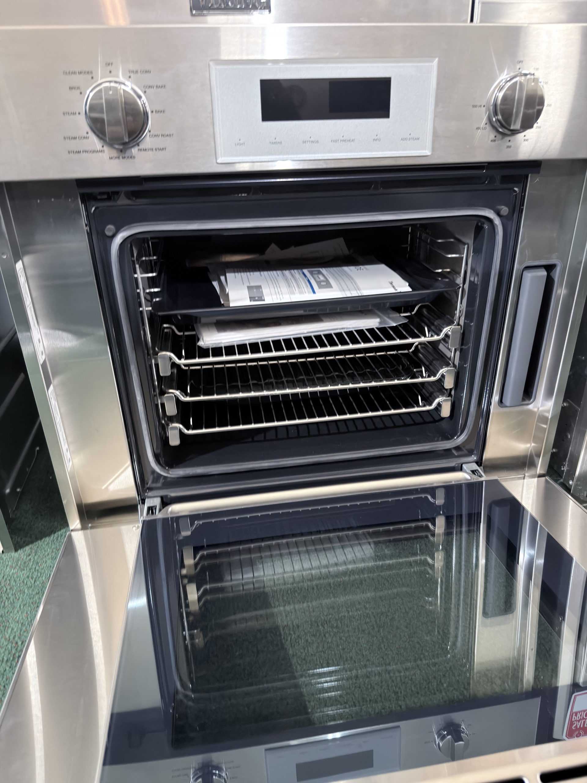 Thermador* Professional Series 30" Built-In Single Electric Steam Convection Wall Oven with Wifi - Stainless Steel - Image 2