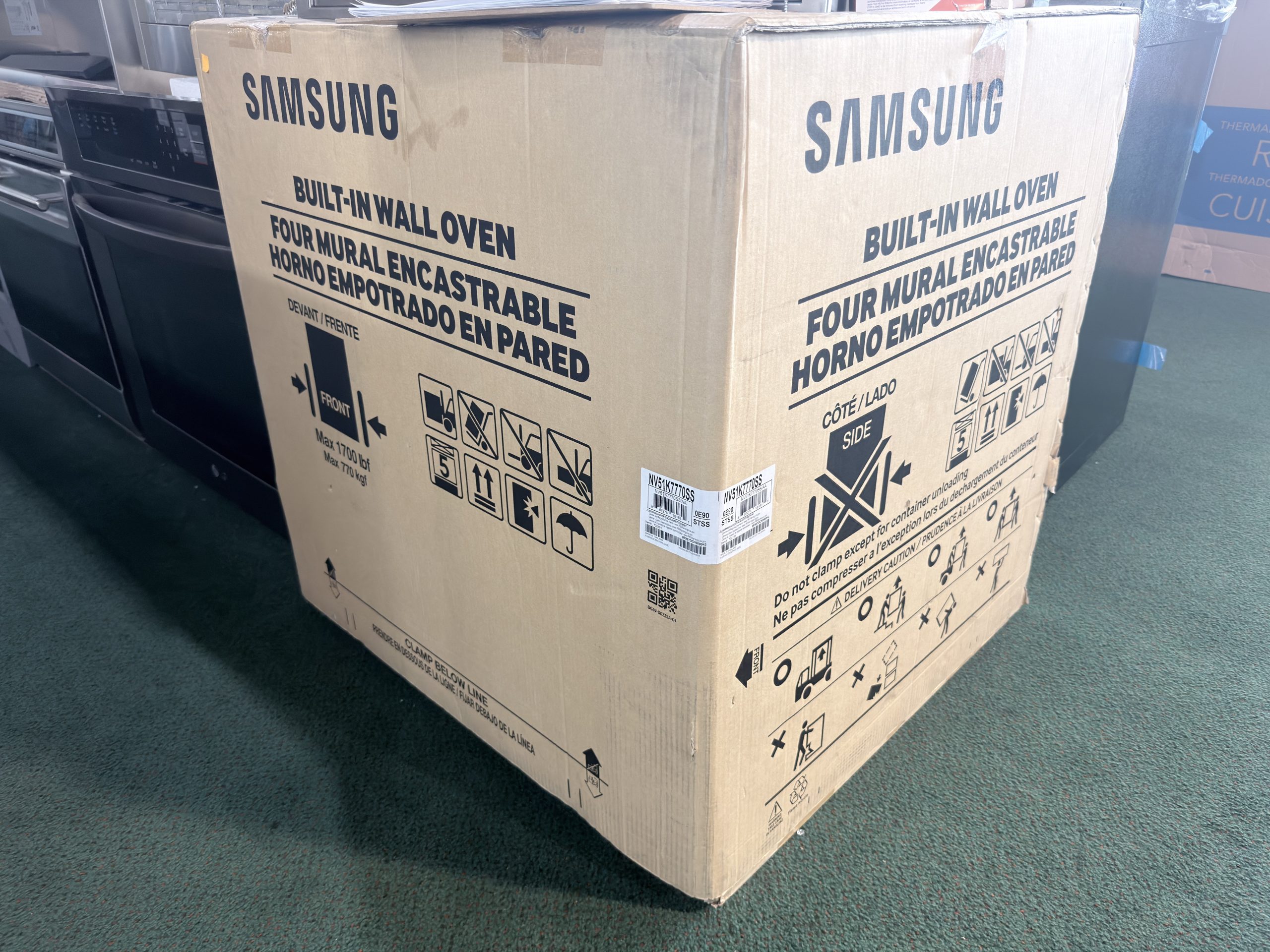 Samsung* 30" Single Wall Oven with Flex Duo, Steam Cook and WiFi - Stainless Steel - Image 5