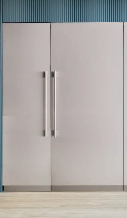 Thermador Freedom Collection 48'' Side-by-Side Column Refrigerator & Freezer Set with 30'' Refrigerator and 18'' Freezer Panel Ready