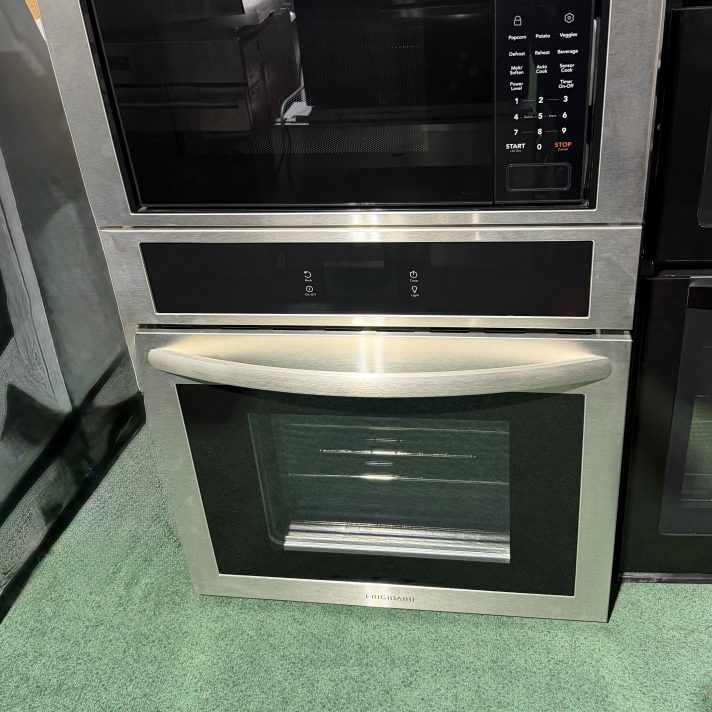 Frigidaire - 27" Built-in Electric Wall Oven/Microwave Combination - Stainless Steel