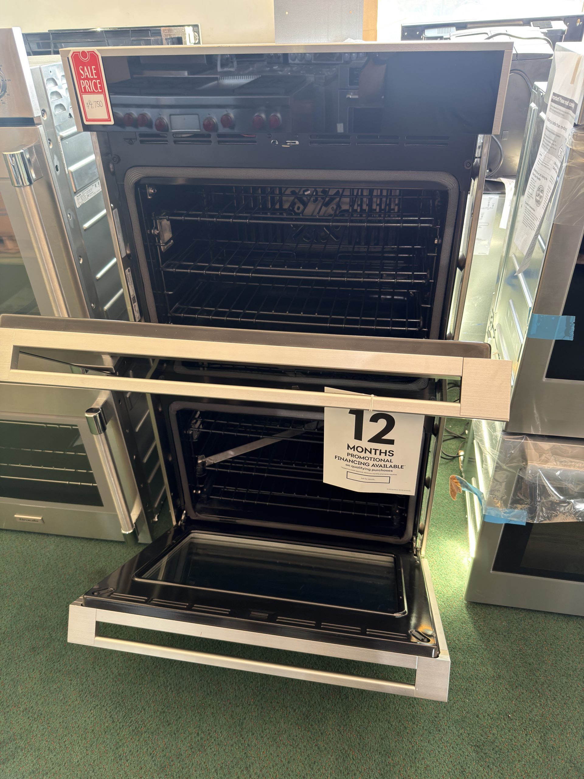 Monogram - 30" Built-In Double Electric Convection Wall Oven - Stainless Steel - Image 2