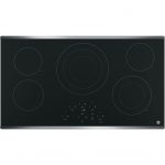 GE - 36" Electric Built In Cooktop - Black