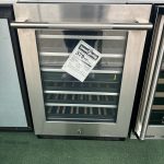 JennAir - 45-Bottle Built-In Dual Zone Wine Cellar - Stainless Steel