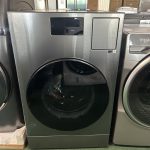 Samsung - Bespoke AI 5.3 Cu. Ft. All-in-One Front Load Washer & Dryer with Super Speed Wash and Ventless Heat Pump Electric Dryer - Dark Steel