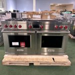 WOLF- 60" Dual Fuel Range - 6 Burners and French Top