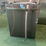LG - 24" Top Control Smart Built-in Stainless Steel Tub Dishwasher with 3rd Rack, QuadWash Pro and 46dB - Black Stainless Steel