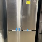 GE Profile - 23.1 Cu. Ft. French Door Counter-Depth Refrigerator with Internal Water Dispenser - Stainless Steel
