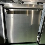 Monogram - 24" Top Control Smart Built-In Stainless Steel Tub Dishwasher with 3rd Rack, Steam + Sanitization and 42 dBA - Stainless Steel