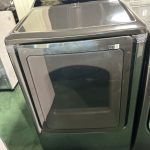 Samsung - 7.4 Cu. Ft. Smart Electric Dryer with Steam Sanitize+ - Black