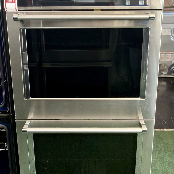 KitchenAid - Smart Oven+ 30" Built-In Double Electric Convection Wall Oven - Stainless Steel
