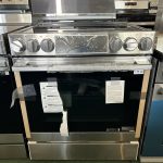 LG - STUDIO 6.3 Cu. Ft. Slide-In Smart Electric Induction True Convection Range with EasyClean and Air Sous Vide - Stainless Steel