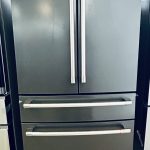 Café - 28.7 Cu. Ft. 4-Door French Door Smart Refrigerator with Dual Dispense Auto Fill Pitcher - Matte Black