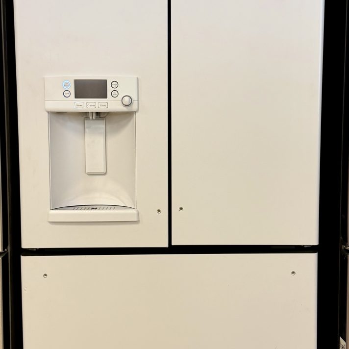 Café™ ENERGY STAR® 22.1 Cu. Ft. Smart Counter-Depth French-Door Refrigerator with Hot Water Dispenser- Matte White