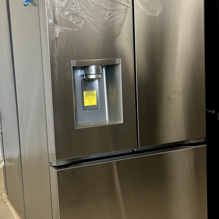 LG - Counter-Depth MAX 25.5 Cu. Ft. French Door Smart Refrigerator with Four Kinds of Ice - Printproof Stainless Steel