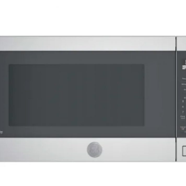 GE Profile 2.2-cu ft Large (Greater than 1.5-cu ft) 1100 -Watt Sensor Cooking Controls Countertop Microwave Stainless Steel