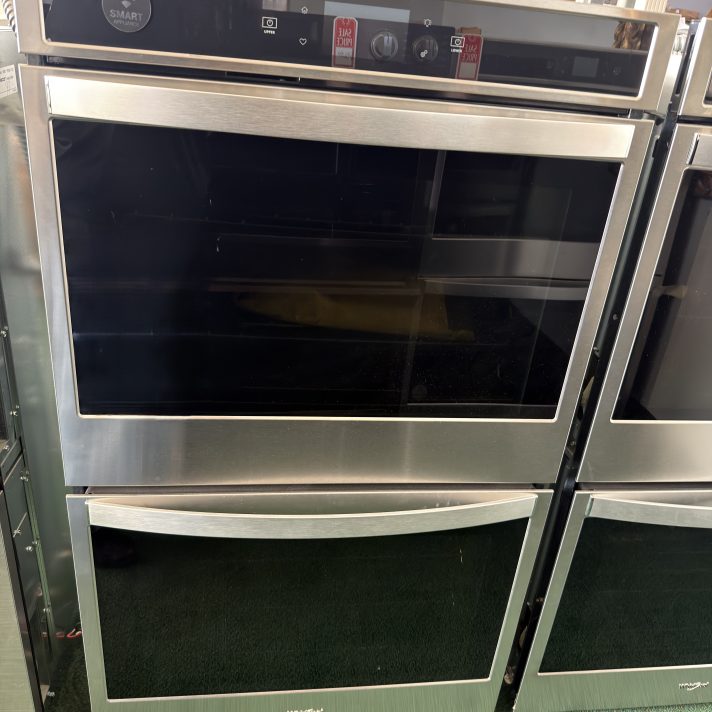 Whirlpool – 30″ Built-In Electric Convection Double Wall Oven with Air Fry Stainless Steel
