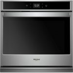 Whirlpool - 27" Built-In Single Electric Wall Oven - Stainless Steel