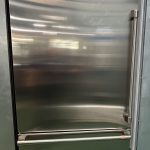 GE Cafe- 36''  21.3 Cu. Ft. Built-In Bottom-Freezer Refrigerator Left Hinge- Stainless Steel
