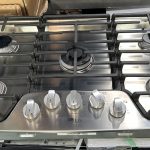LG - STUDIO 36" Built-In Gas Cooktop with 5 Burners and UltraHeat - Stainless Steel