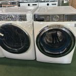 Package - GE Profile - 5.3 Cu. Ft. High-Efficiency Stackable Smart Front Load Washer with Steam and UltraFresh Vent System+ With OdorBlock and 7.8 Cu. Ft. Stackable Smart Electric Dryer with Steam and Sanitize Cycle - White