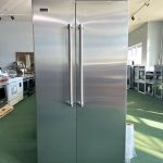 Viking - Professional 5 Series 42'' inch Quiet Cool 25.3 Cu. Ft. Side-by-Side Built-In Refrigerator - Stainless steel