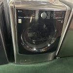 LG - 5.2 Cu. Ft. High-Efficiency Smart Front Load Washer with Steam and TurboWash Technology - Graphite Steel