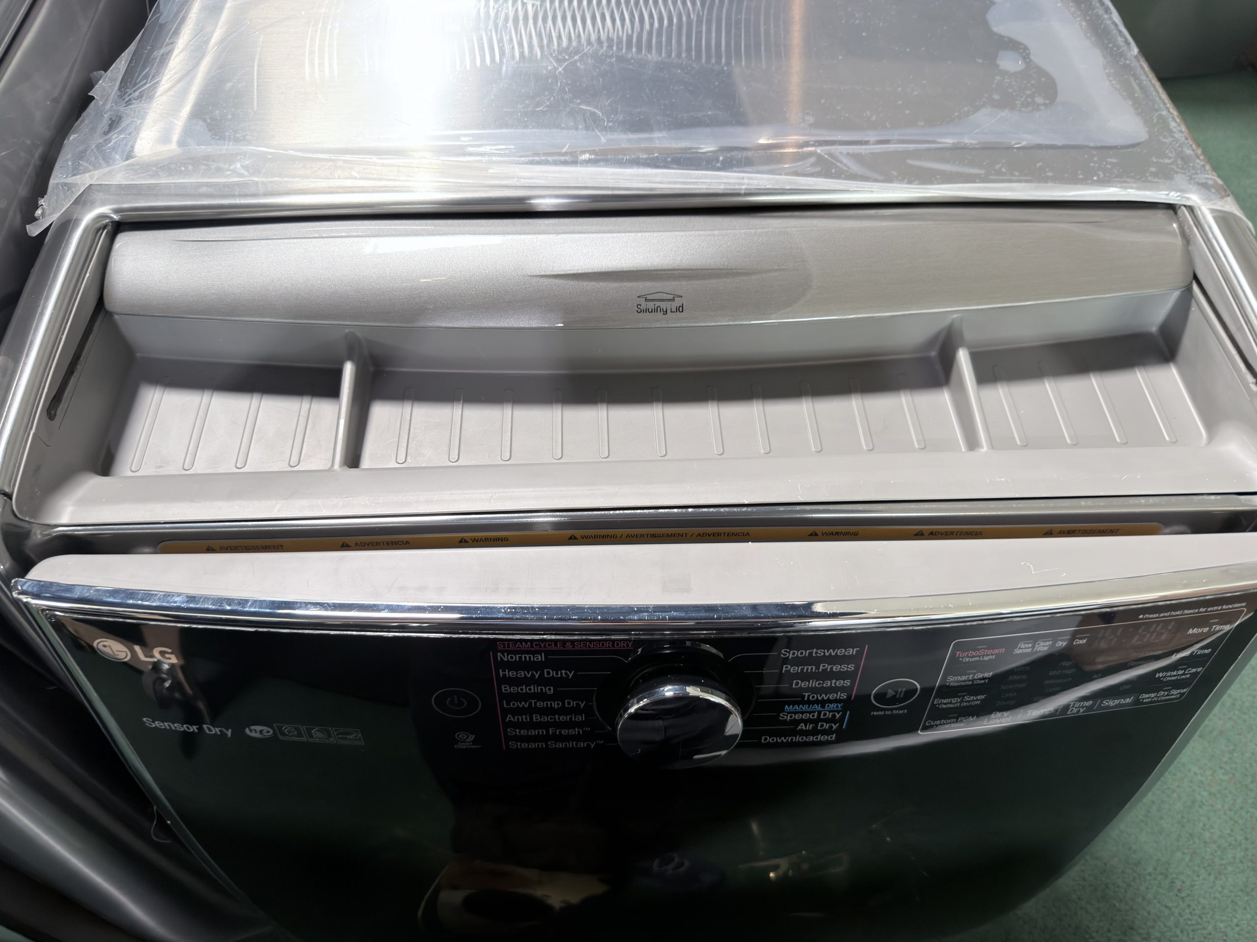LG* Smart Front Load Washer 29 Inch Electric Smart Dryer - Graphite Steel - Image 3