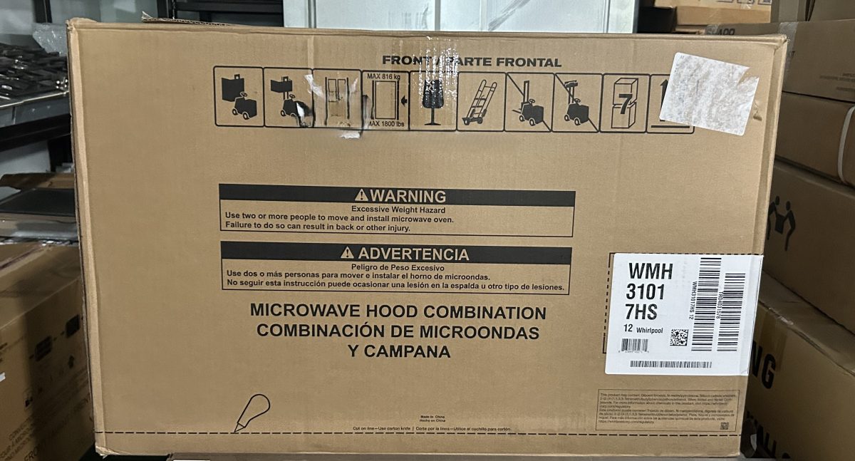 Whirlpool - 1.7 Cu. Ft. Over-the-Range Microwave - Stainless steel - Image 2