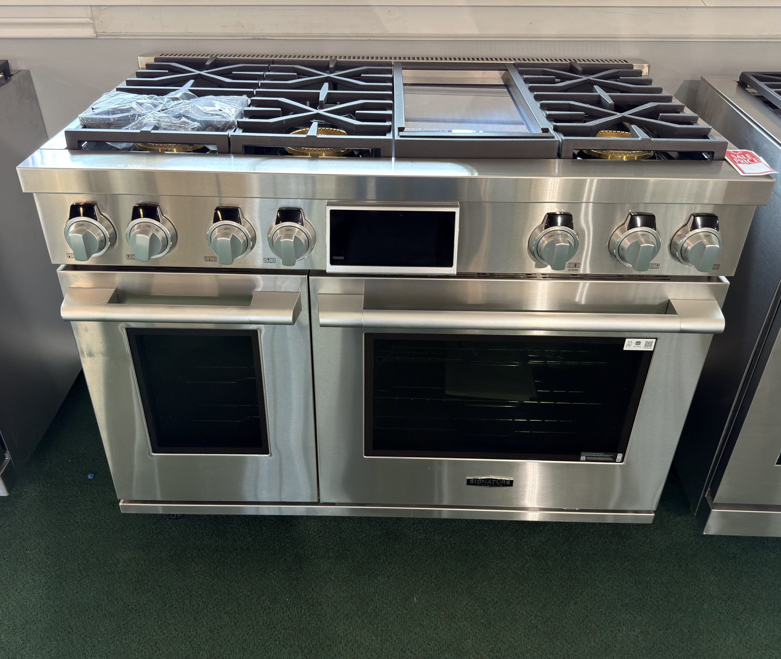 Signature Kitchen Suite 48 Inch Dual Fuel Range Stainless Steel - Image 3