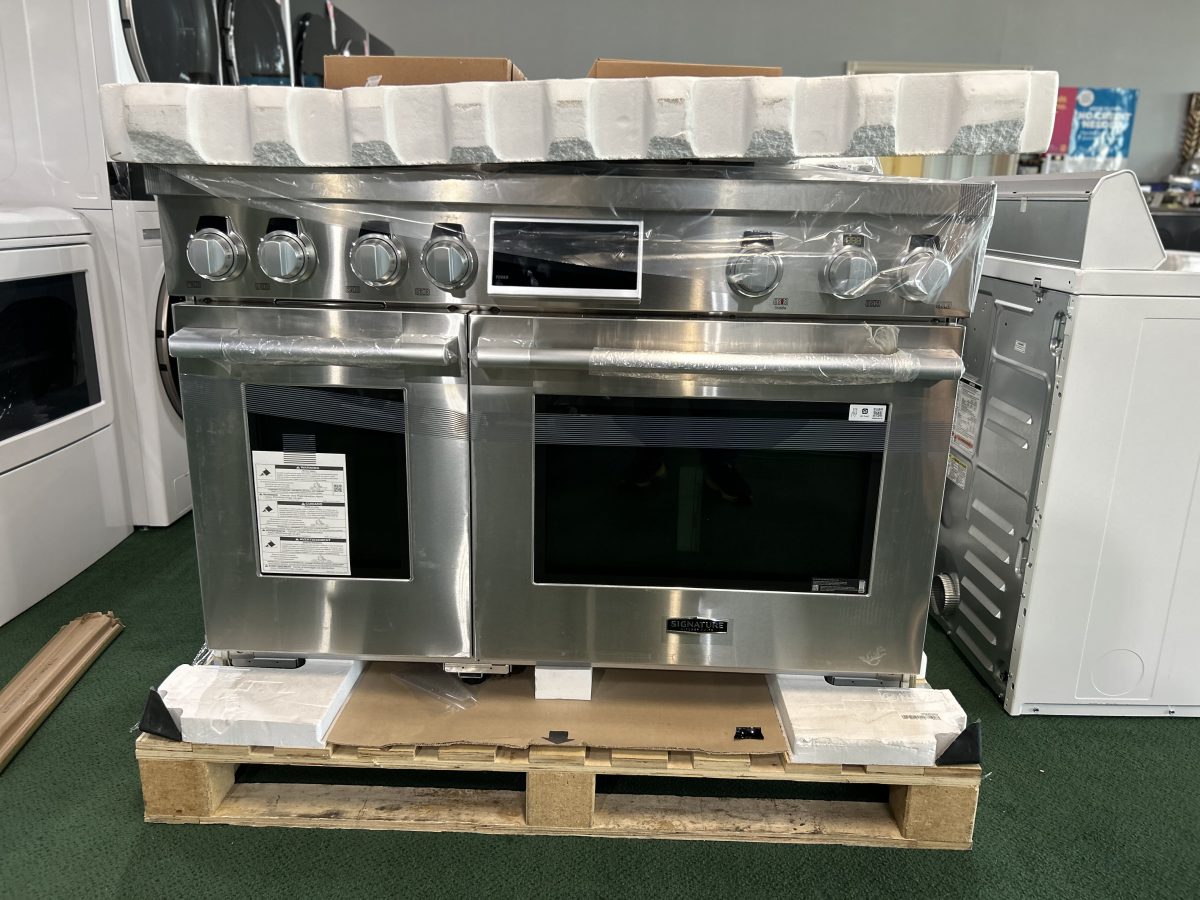 Signature Kitchen Suite 48 Inch Dual Fuel Range  Stainless Steel