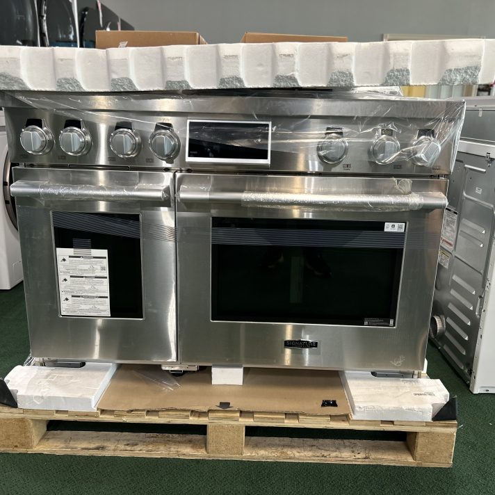 Signature Kitchen Suite 48 Inch Dual Fuel Range  Stainless Steel