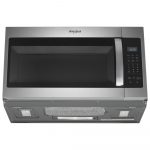 Whirlpool - 1.7 Cu. Ft. Over-the-Range Microwave - Stainless steel