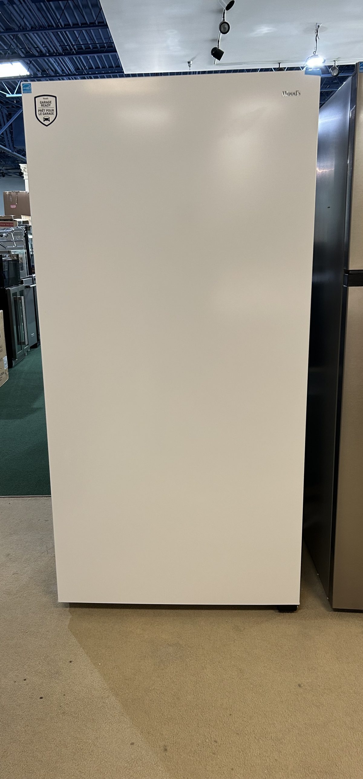 Woods 17.4 cu. ft. Convertible Upright Freezer in White