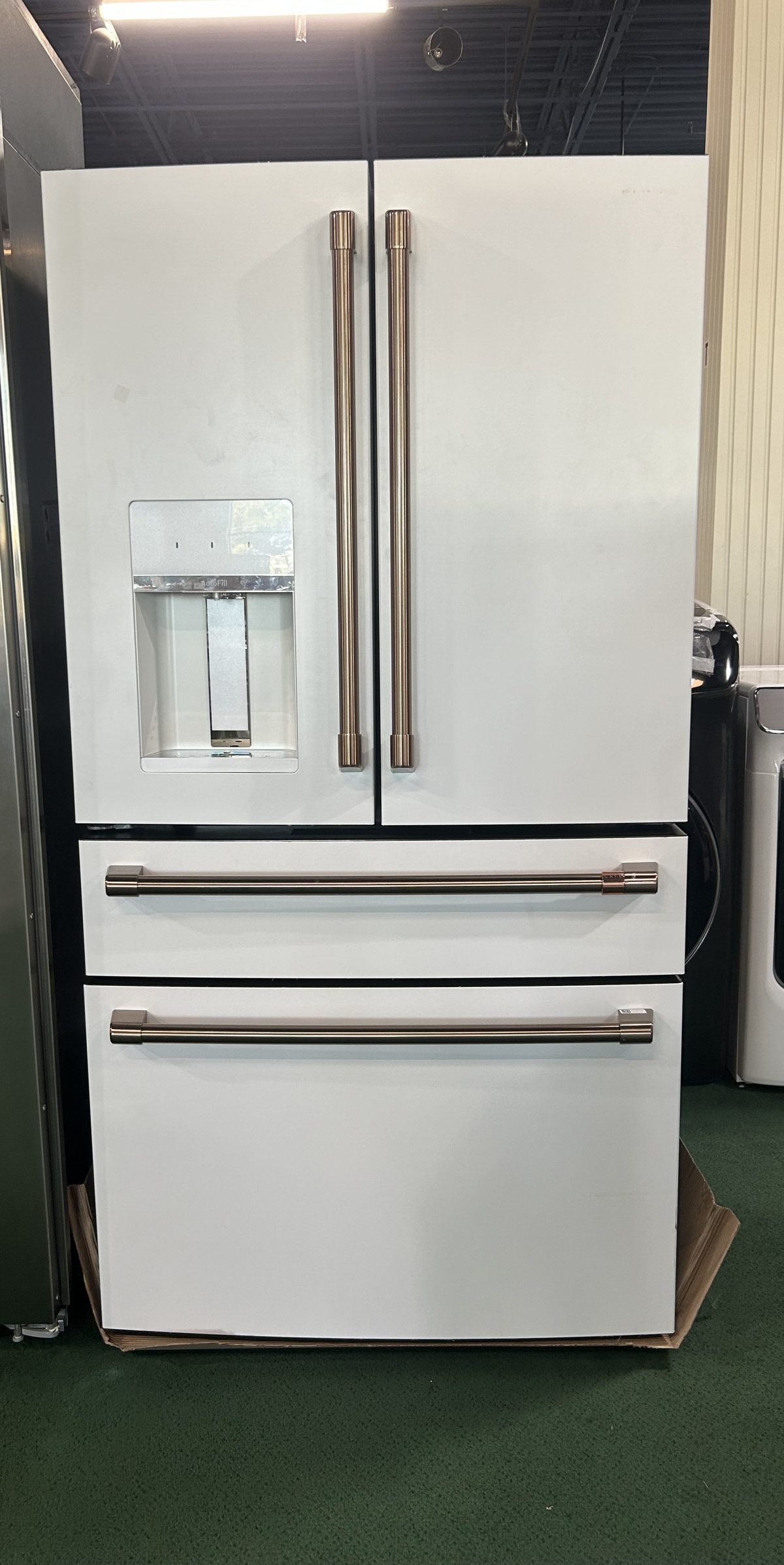 CAFÉ™ ENERGY STAR® 27.8 Cu. Ft. Smart 4-Door French-Door RefrigeratorCustomizable - Matte White - Image 2