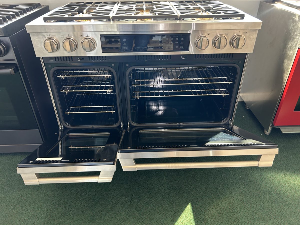 Dacor 48 Inch Wide 8 Cu. Ft. Professional Pro Slide-In Dual Fuel - LP Gas - Image 5