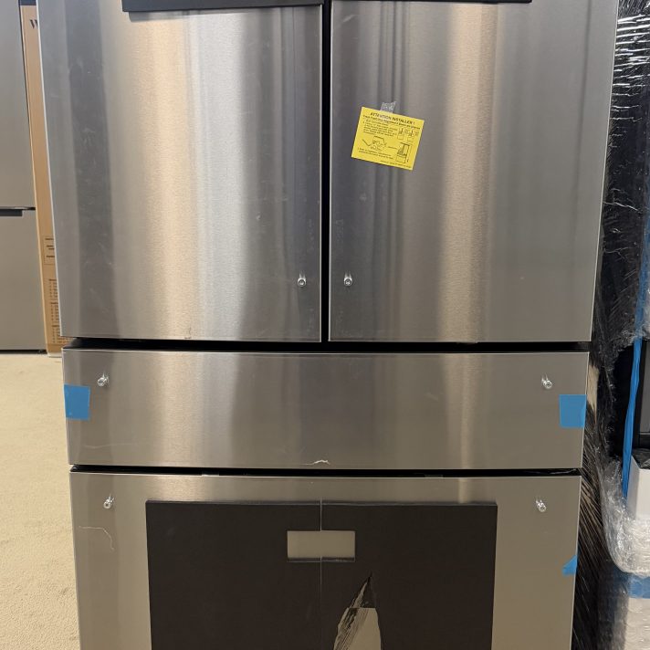 Café - 28.7 Cu. Ft. 4-Door French Door Smart Refrigerator with Dual Dispense Autofill Pitcher - Stainless Steel